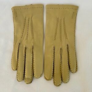 Hestra Leather Hairsheep Gloves Women's Size 7 100% Silk Lined NWOT